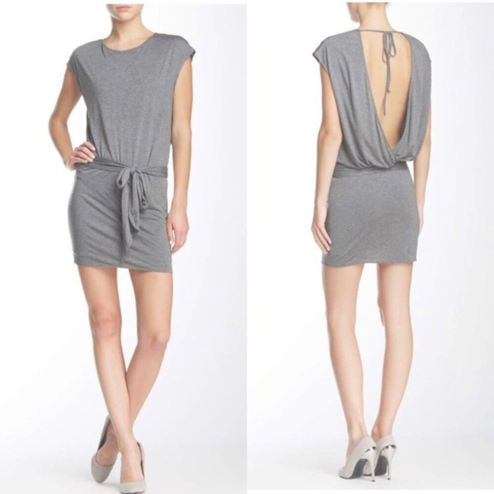 Haute Hippie Draped Minidress Large NWT